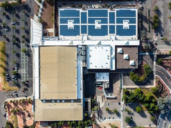 Tucson Convention Center aerial shot