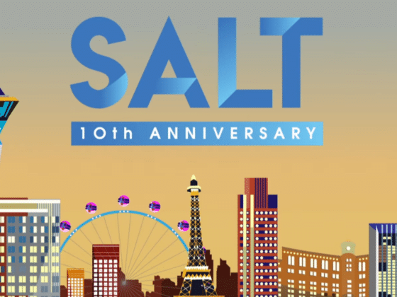 Salt 10th Anniversary logo