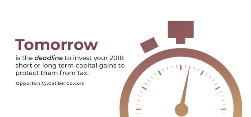 Last day to save on capital gains taxes June 2019