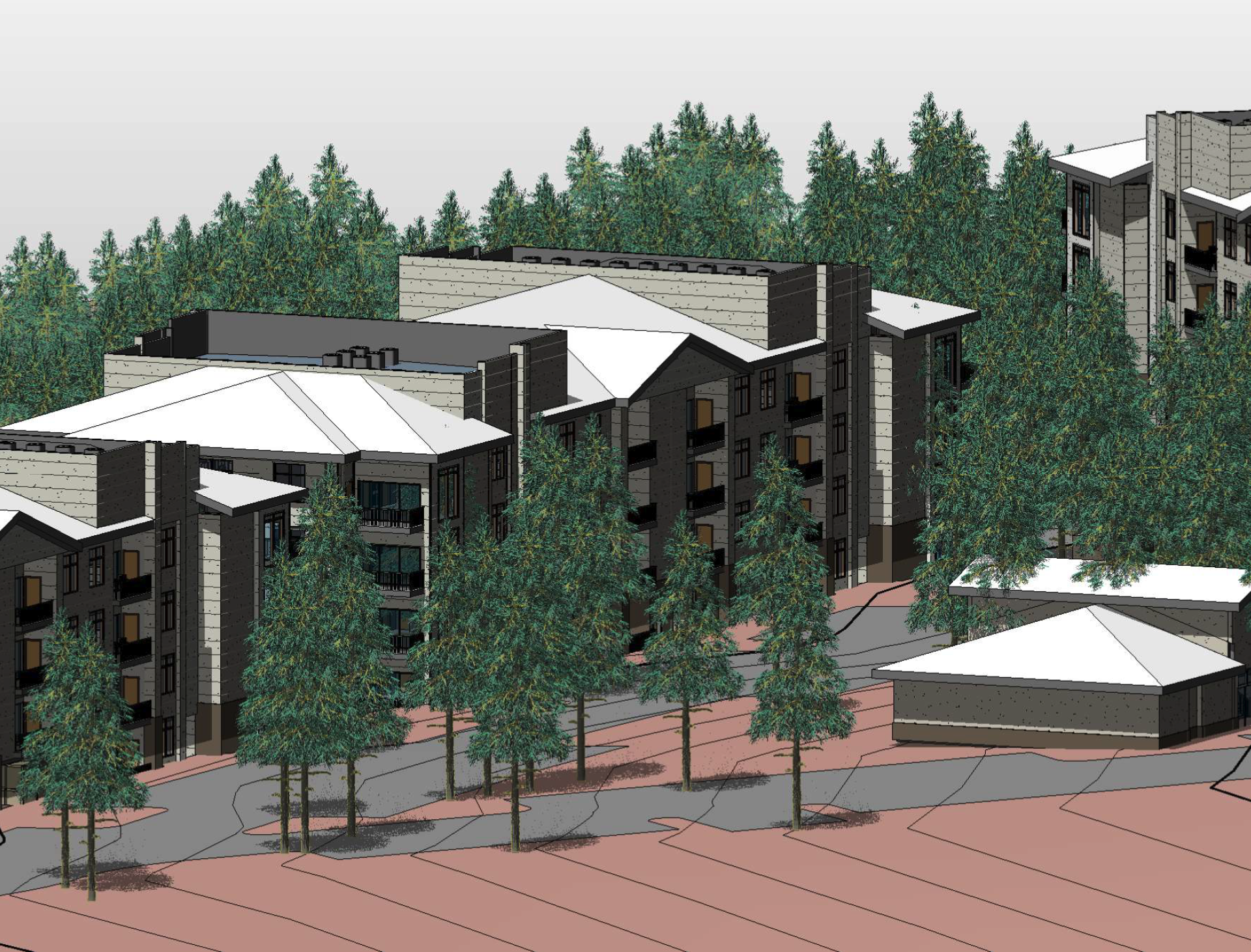 The Elkwood Apartments Rendering