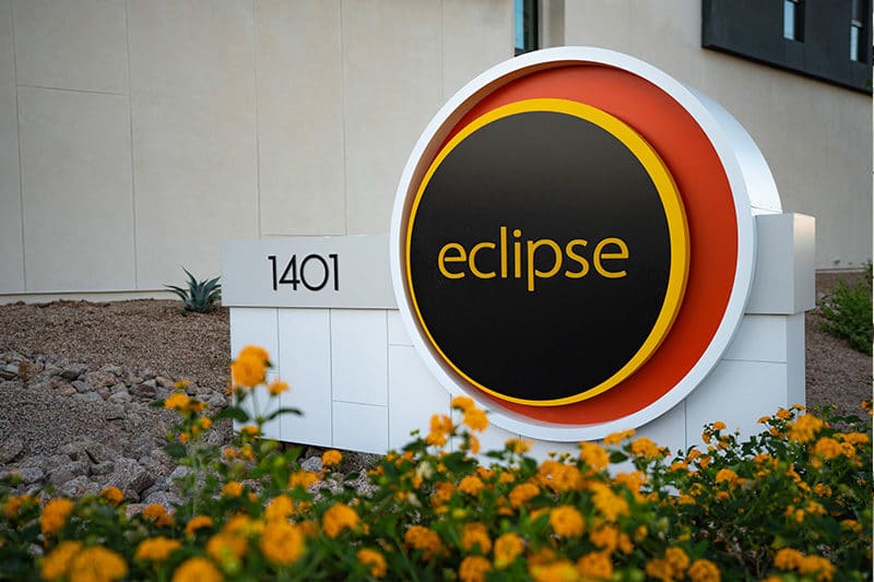 Eclipse Townhomes Sign