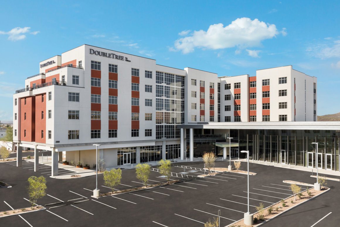 The DoubleTree by Hilton Tucson Front Exterior Day