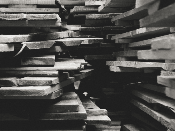 Lumber Pile - Photo by Helen Lee from Pexels