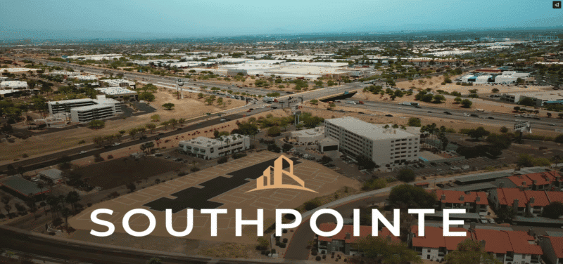 Arial View of SouthPoint land and the Caliber owned hotel