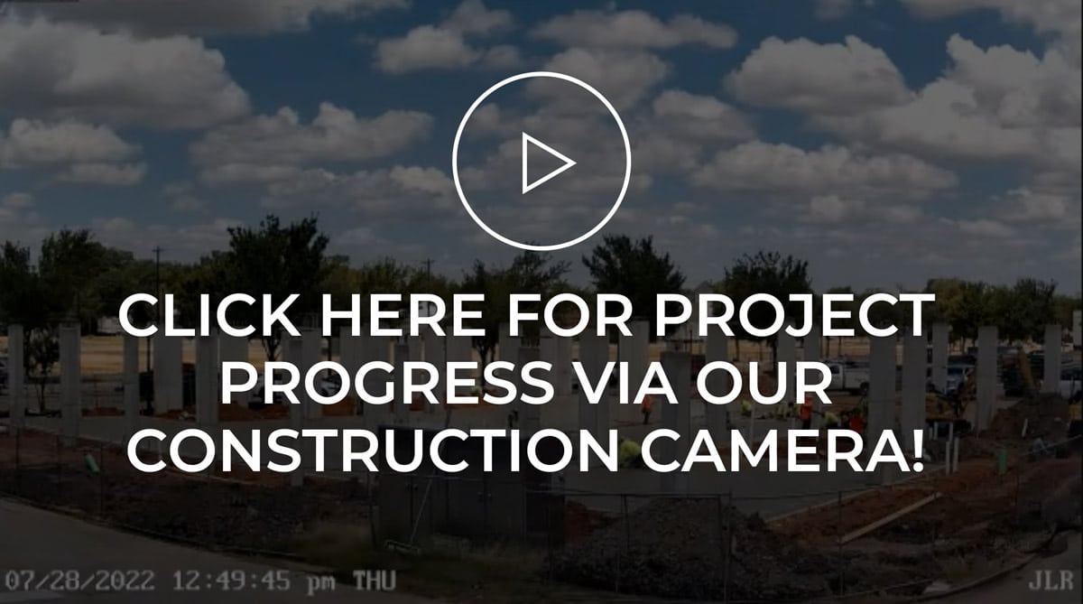 Click here for project progress via our construction camera