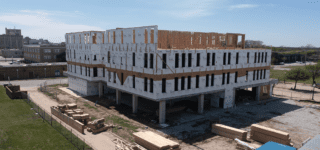 Jordan Loft under vertical development in downtown Bryan, Texas