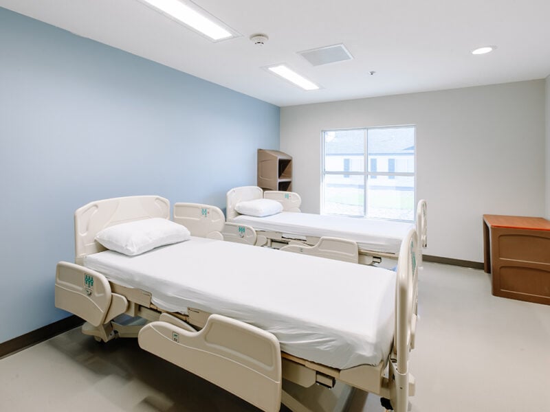 Photo of a Hospital Bed